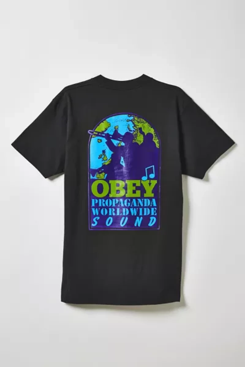 OBEY Worldwide Sound Graphic Tee