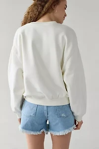 Wrangler Cowboy Graphic Oversized Crew Neck Pullover