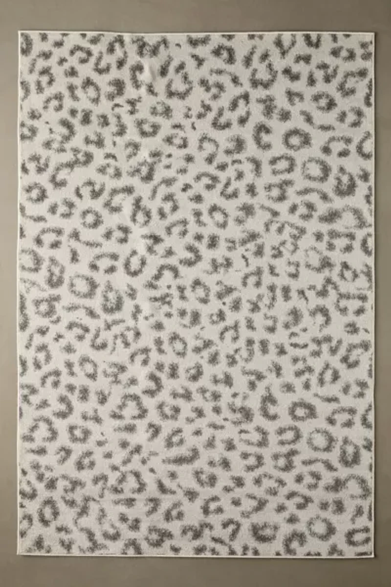 Leopard Printed Performance Rug