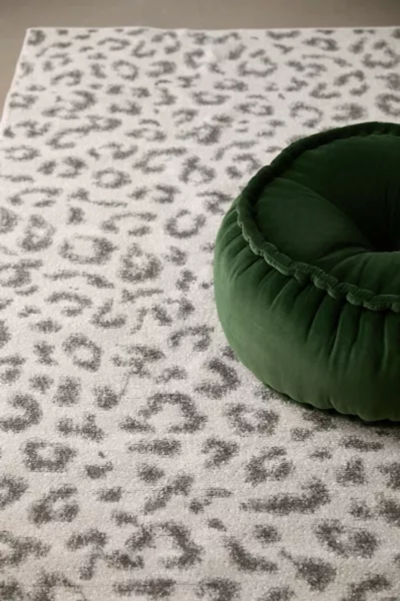 Leopard Printed Performance Rug