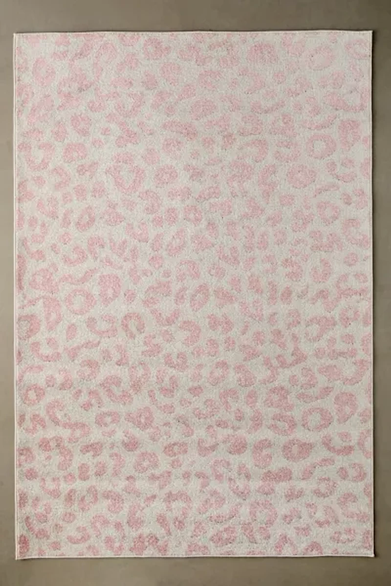 Leopard Printed Performance Rug