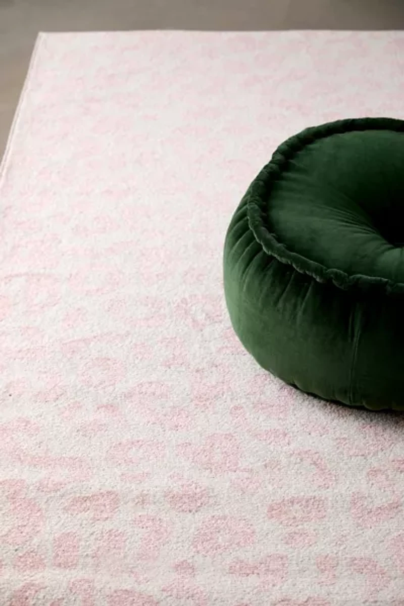 Leopard Printed Performance Rug