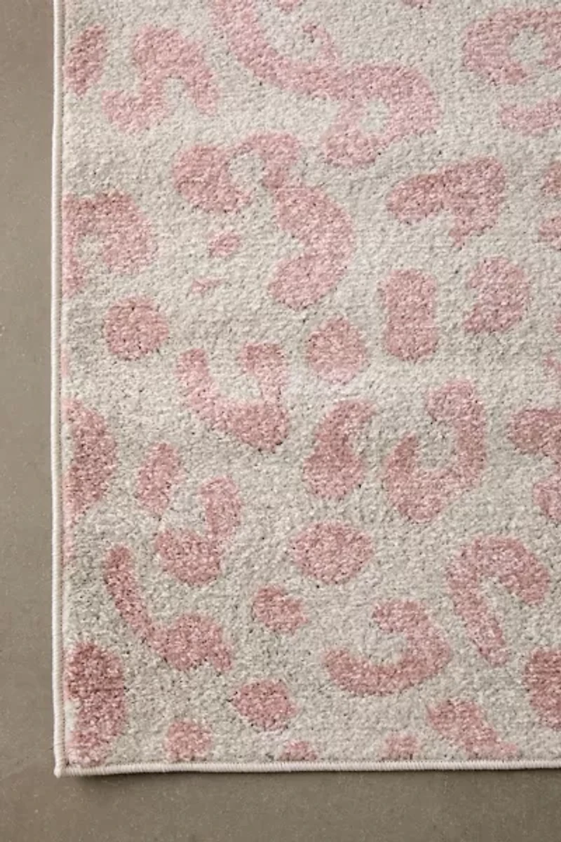 Leopard Printed Performance Rug