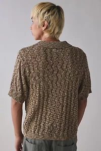 OBEY Andre Short Sleeve Polo Sweater