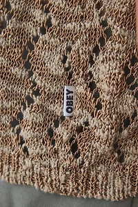 OBEY Andre Short Sleeve Polo Sweater