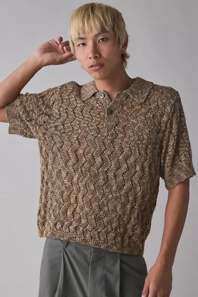 OBEY Andre Short Sleeve Polo Sweater