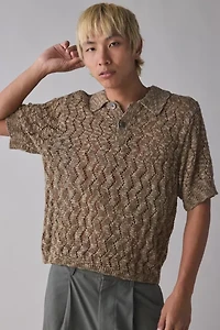 OBEY Andre Short Sleeve Polo Sweater