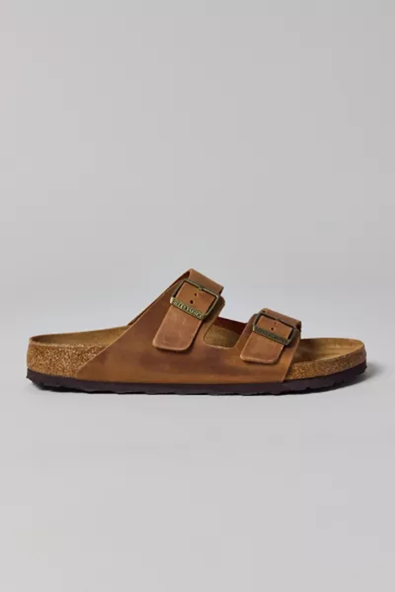Birkenstock Men's Arizona Oiled Leather Sandal