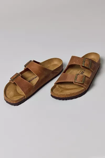 Birkenstock Men's Arizona Oiled Leather Sandal