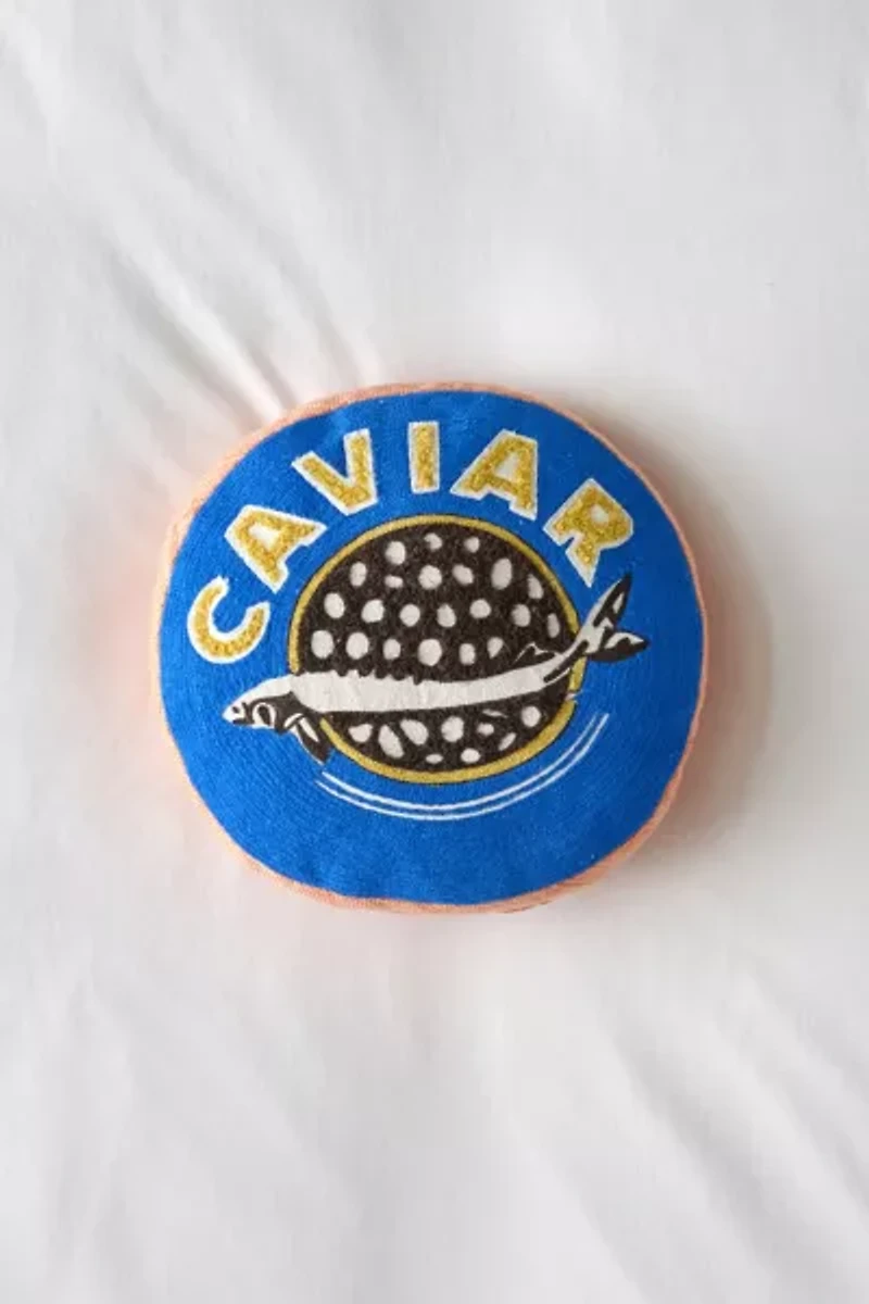 Caviar Tufted Throw Pillow