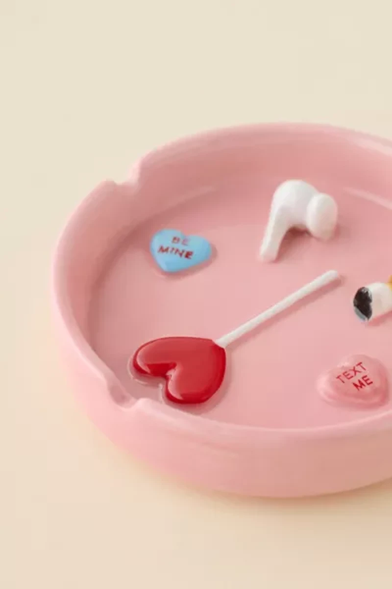 Icon Sculpted Ceramic Ashtray