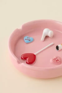 Icon Sculpted Ceramic Ashtray