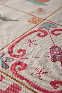 Mariana Tile Flatweave Printed Rug