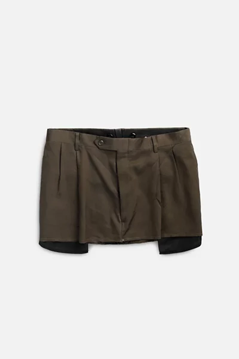 Frankie Collective Rework Trouser Mini Skirt 012