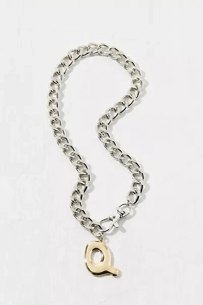 Initial Chunky Chain Necklace
