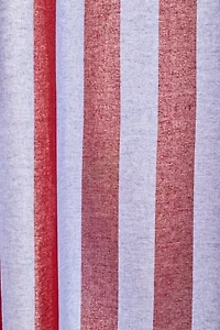 Awning Stripe Patterned Shower Curtain