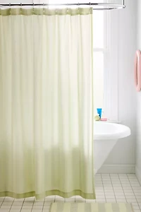 Awning Stripe Patterned Shower Curtain