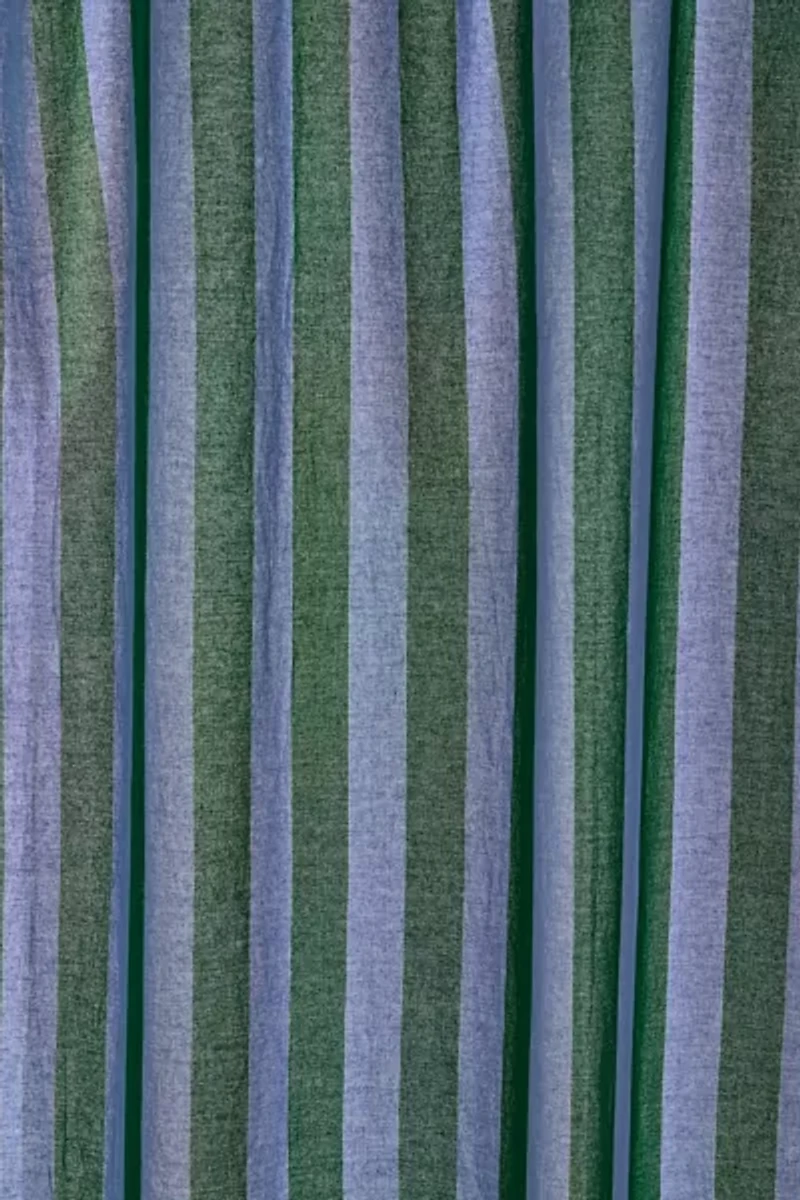 Awning Stripe Patterned Shower Curtain