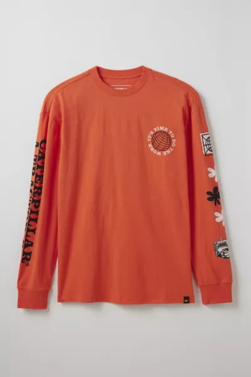CAT UO Exclusive Spirit Graphic Long Sleeve Tee