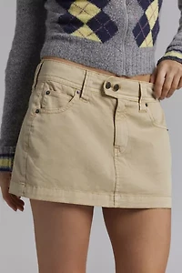 BDG Sarah Chino Micro Slim Mini Skirt
