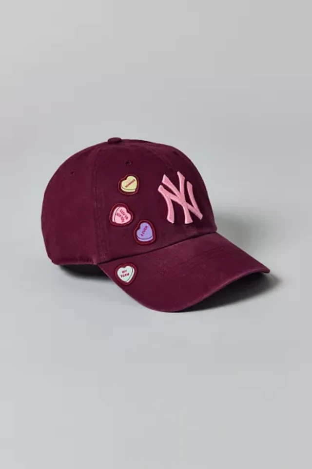 New York Yankees Candy Hearts Hitch Baseball Hat 47 Brand NY Yankees Candy Hearts Hitch Baseball Hat | The Summit main image 2