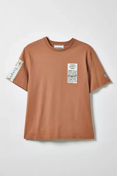 ICEBERG Newscut Patched Tee