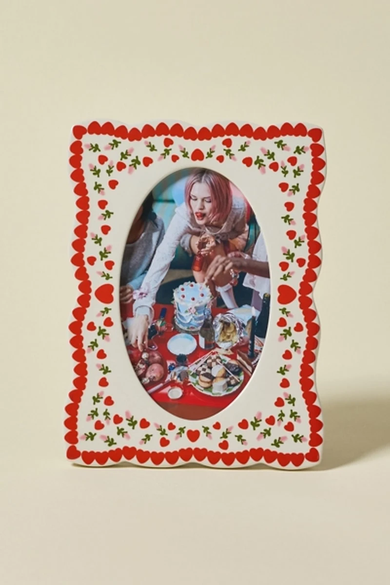 Cosette Ceramic 4" x 6" Picture Frame