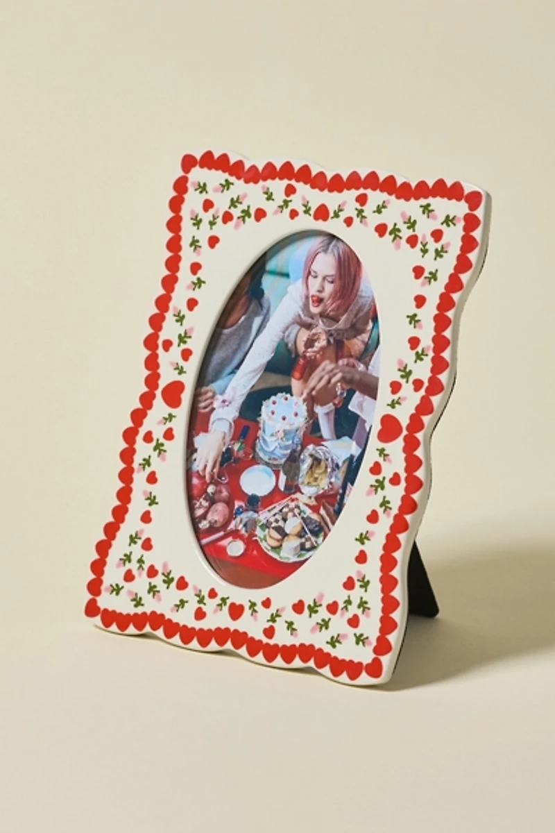 Cosette Ceramic 4" x 6" Picture Frame