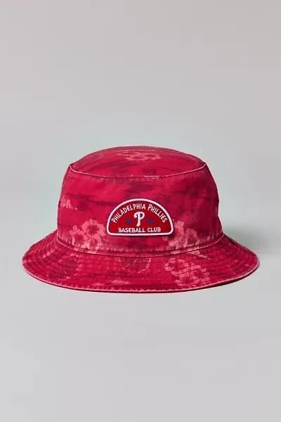 '47 Brand MLB Philadelphia Phillies Floral Pattern Patch Bucket Hat