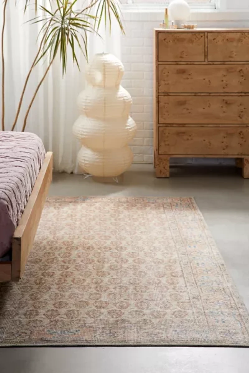 Billie Floral Printed Performance Rug