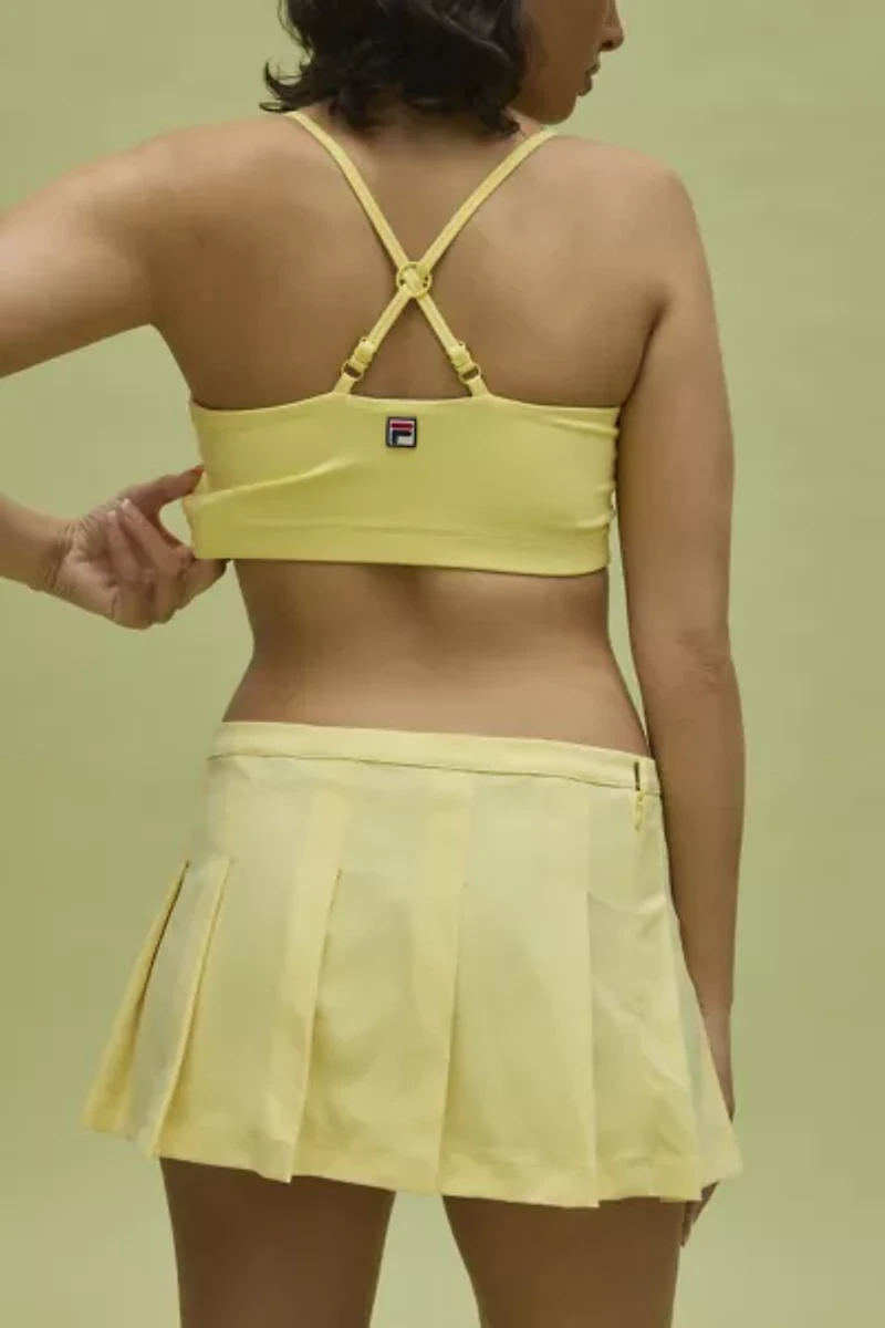 FILA X HAILEY Pleated Mini Skirt