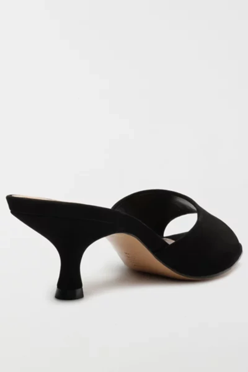 Schutz Dethalia Leather Heeled Mule
