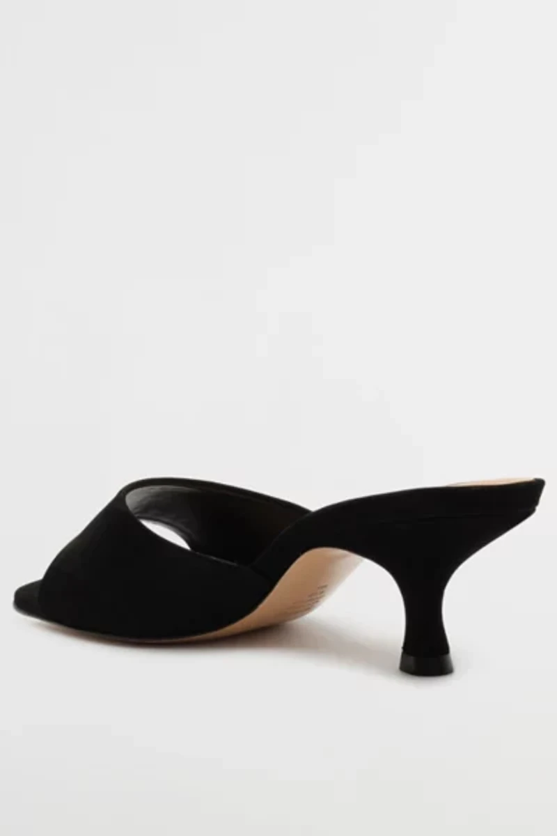 Schutz Dethalia Leather Heeled Mule