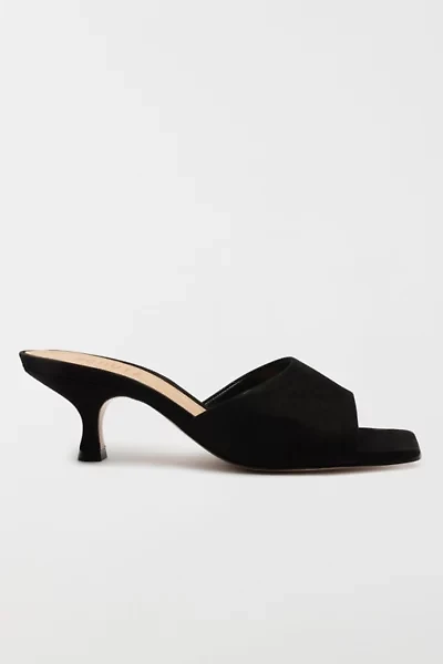 Schutz Dethalia Leather Heeled Mule