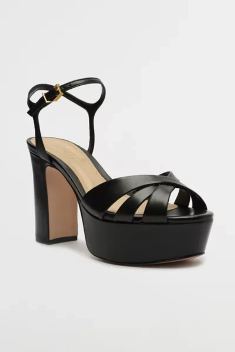 Schutz Keefa Leather Platform Heel