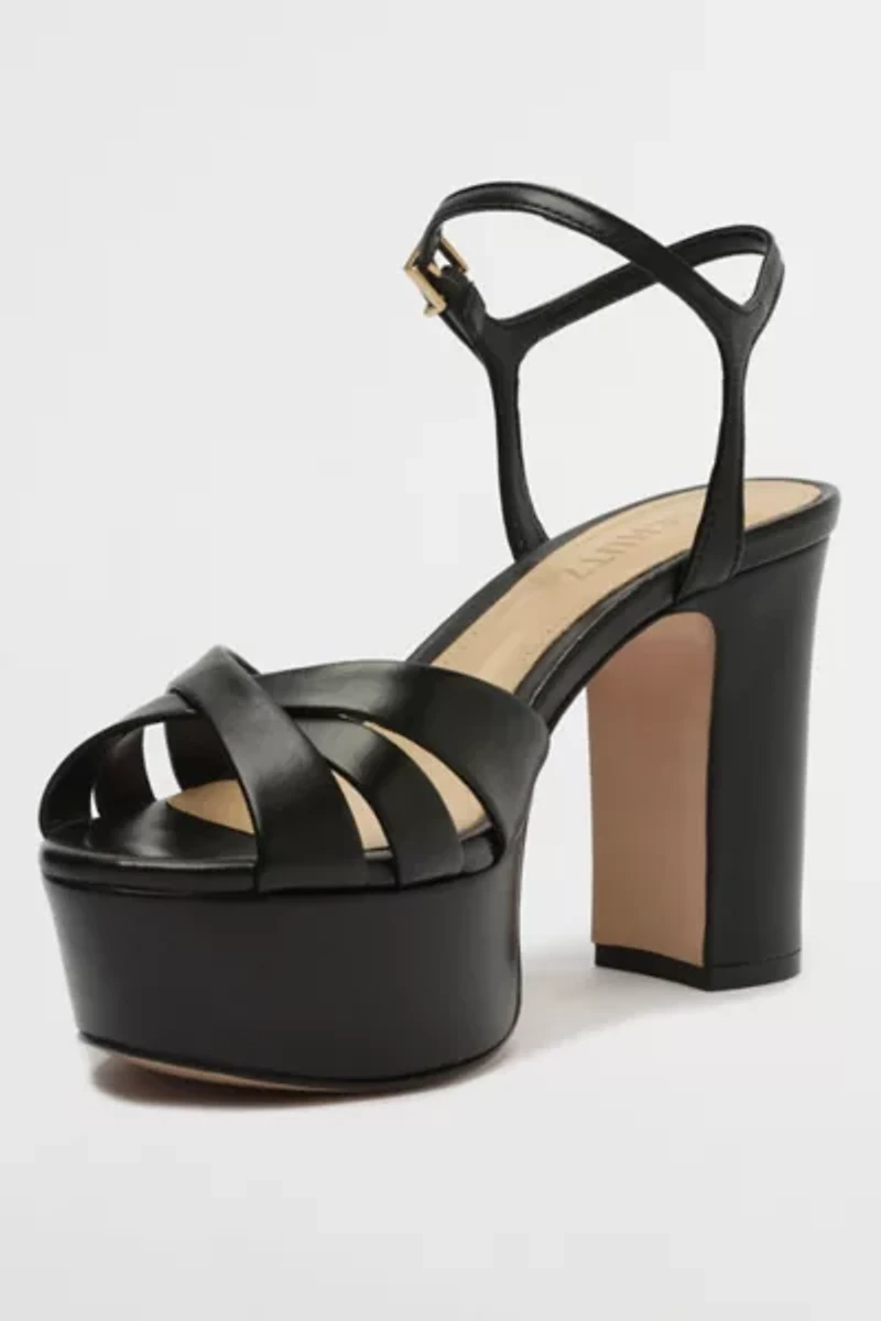 Schutz Keefa Leather Platform Heel
