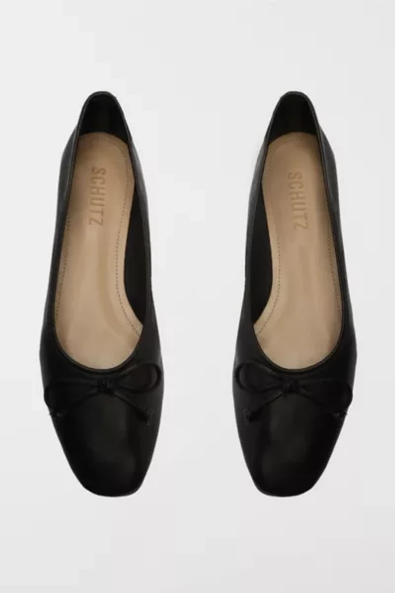 Schutz Arissa Leather Ballet Flat