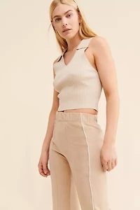 BDG Josie Velour Flare Pant