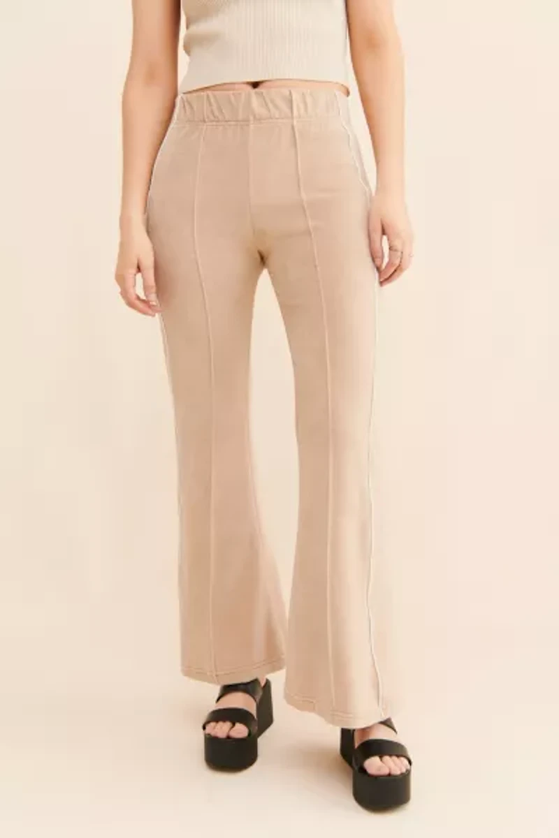 BDG Josie Velour Flare Pant