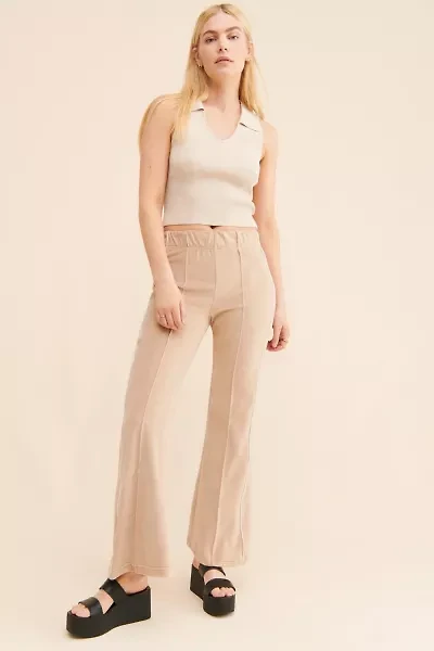 BDG Josie Velour Flare Pant