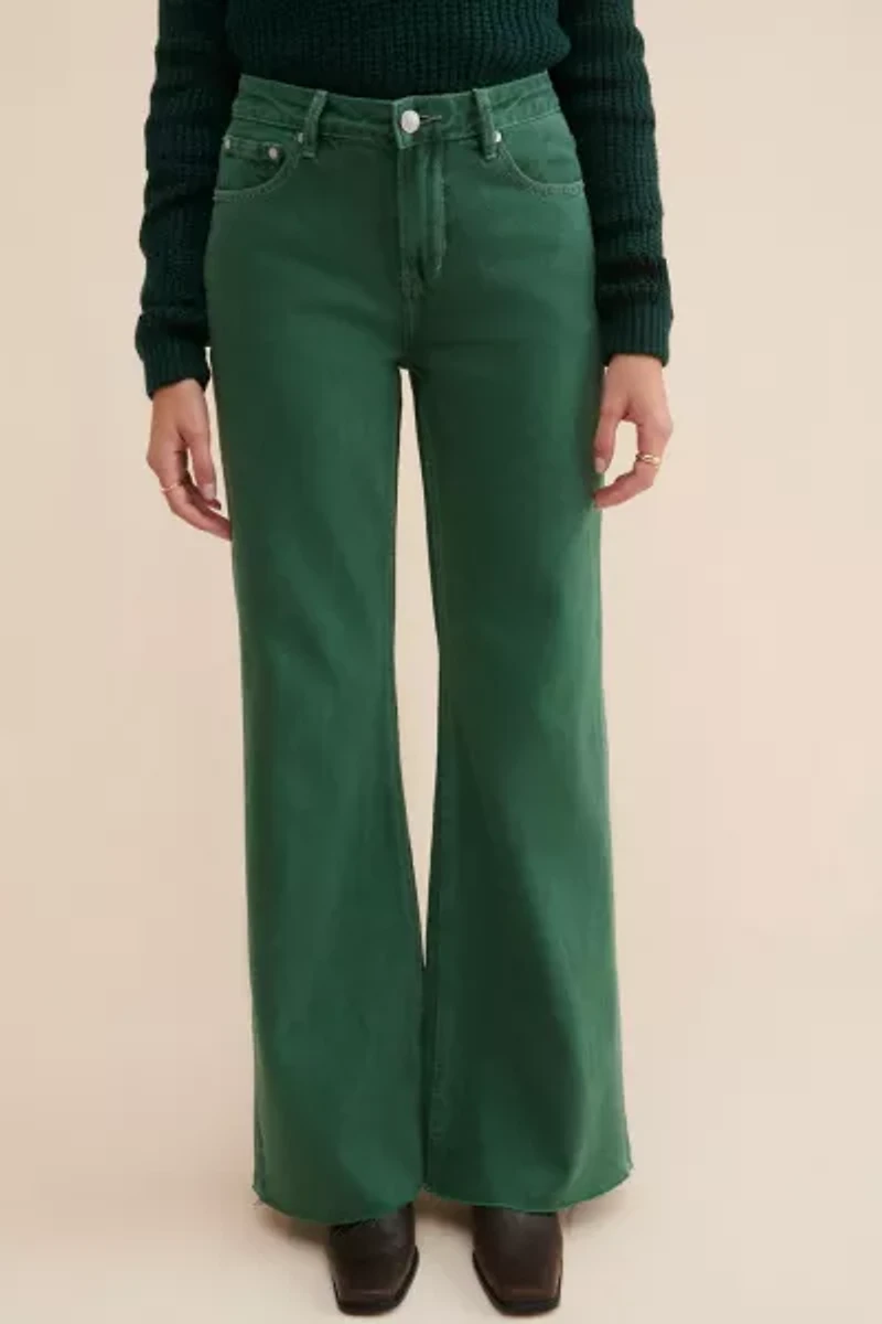 ZGY DENIM Sweeper Flare Jeans