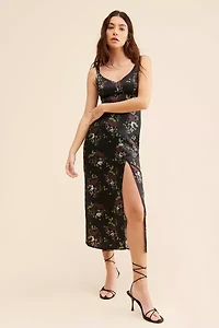 Mikayla Floral Midi Dress