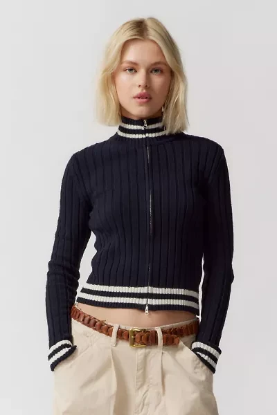 BDG Bella Zip-Up Cardigan