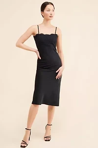 4SI3NNA Hattie Slip Midi Dress