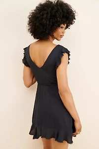 Ruby Wrap Mini Dress