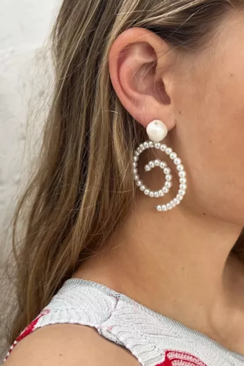 Tootsie Jewelry Spiral Earrings