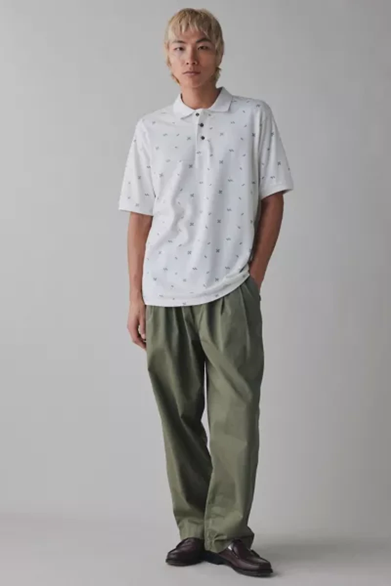 Katin Cube Cotton Pique Polo Shirt