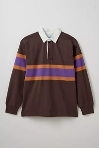 Gramicci Langdon Stripe Long Sleeve Rugby Shirt