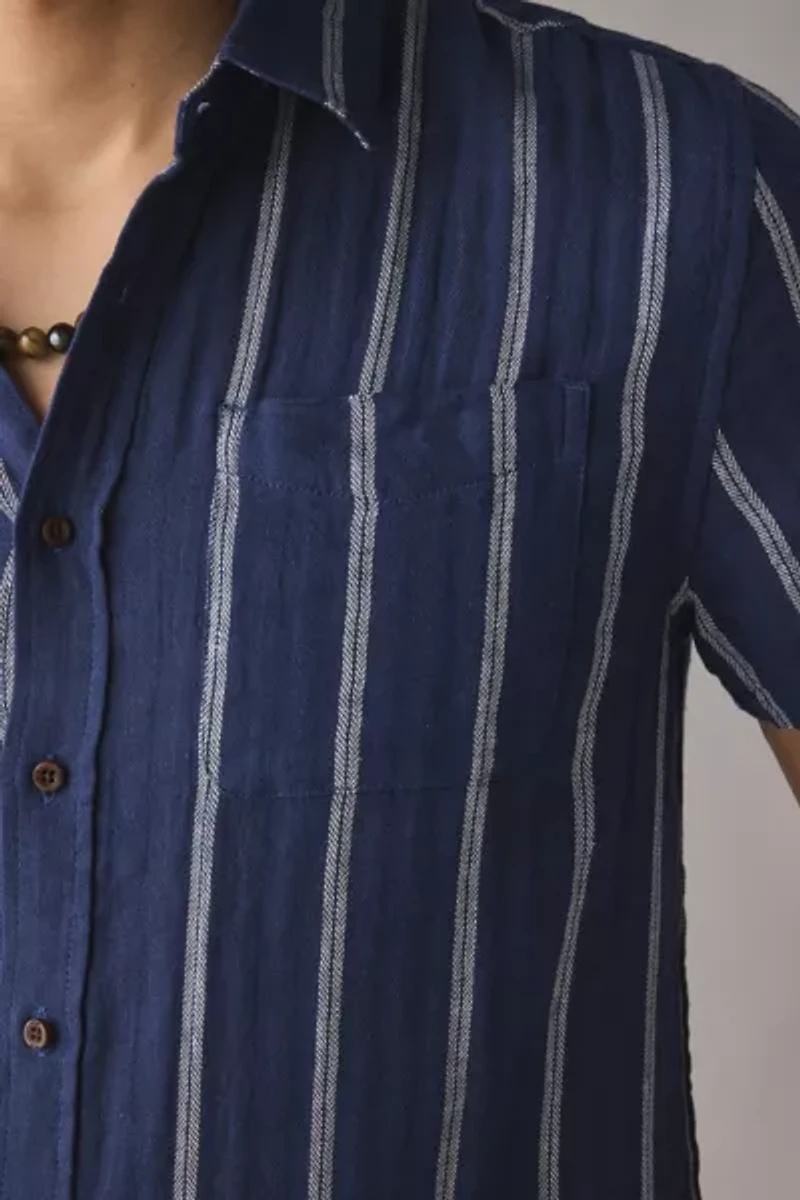 Katin Alan Striped Short Sleeve Shirt