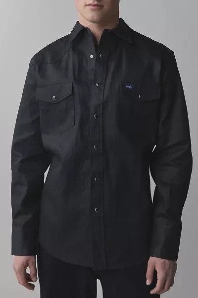 Wrangler Twill Western Work Shirt